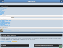 Tablet Screenshot of cbmresources.org